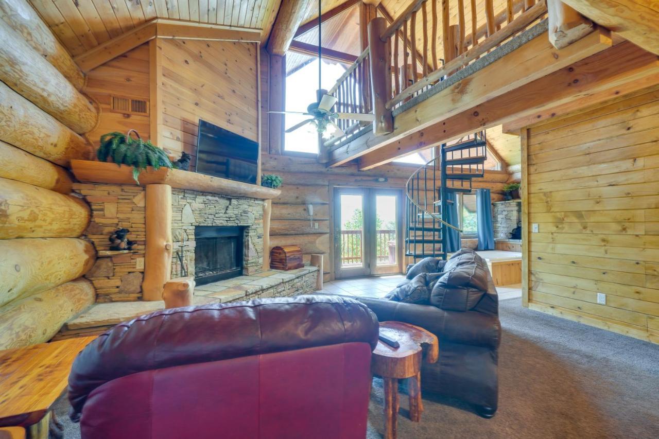 Smoky Mountain Vacation Rental Cabin With Hot Tub! Gatlinburg Exterior photo