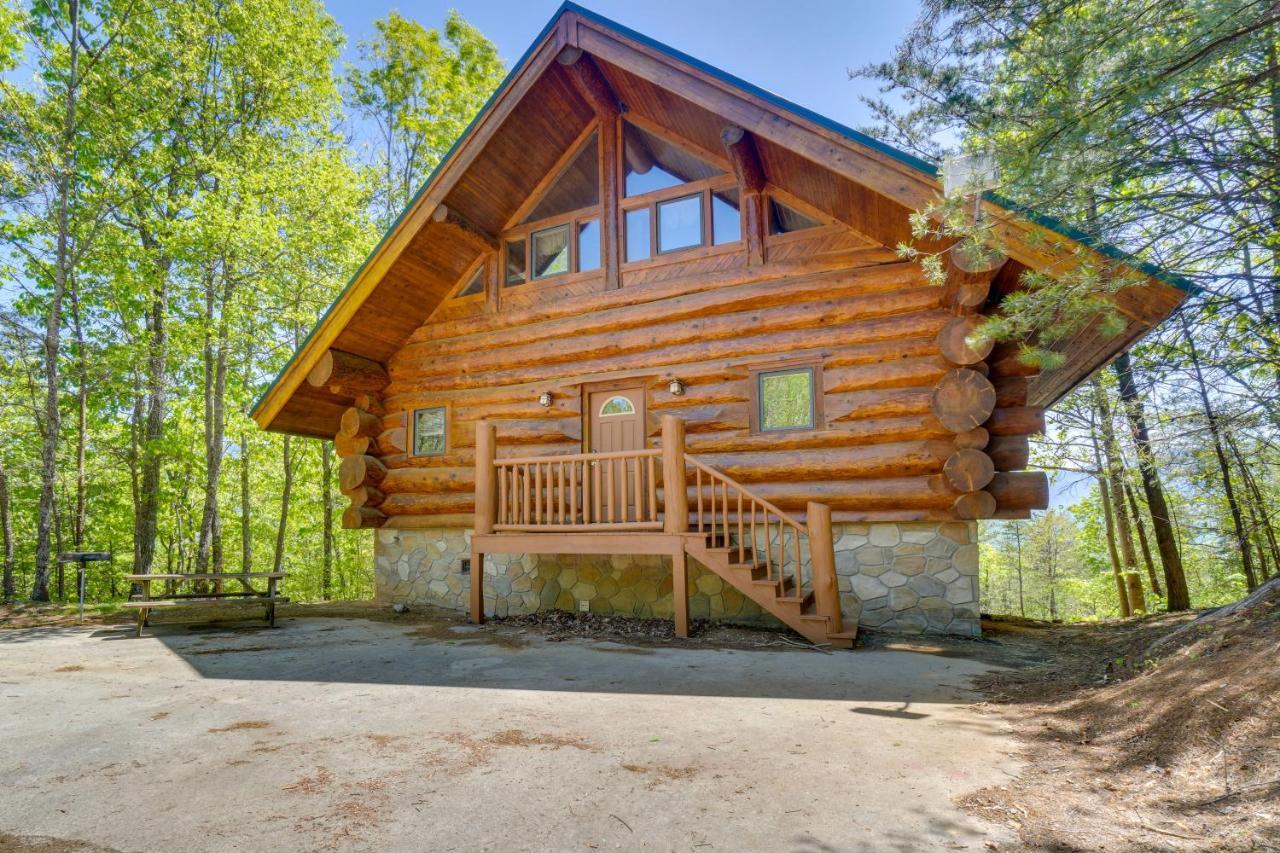Smoky Mountain Vacation Rental Cabin With Hot Tub! Gatlinburg Exterior photo